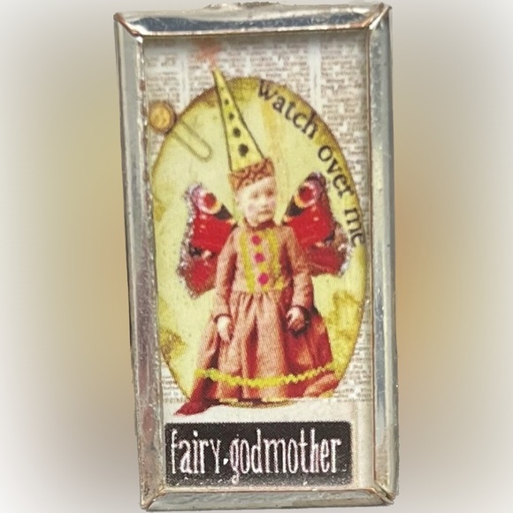 pick up sticks jewelry Jewelry - Double sided fairy godmother charm
